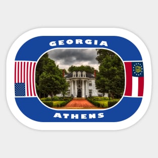 Georgia, Athens City, USA Sticker